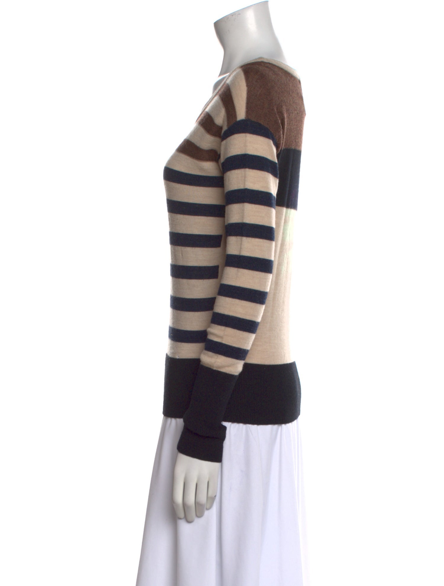 Marc by Marc Jacobs Merino Wool Striped Sweater