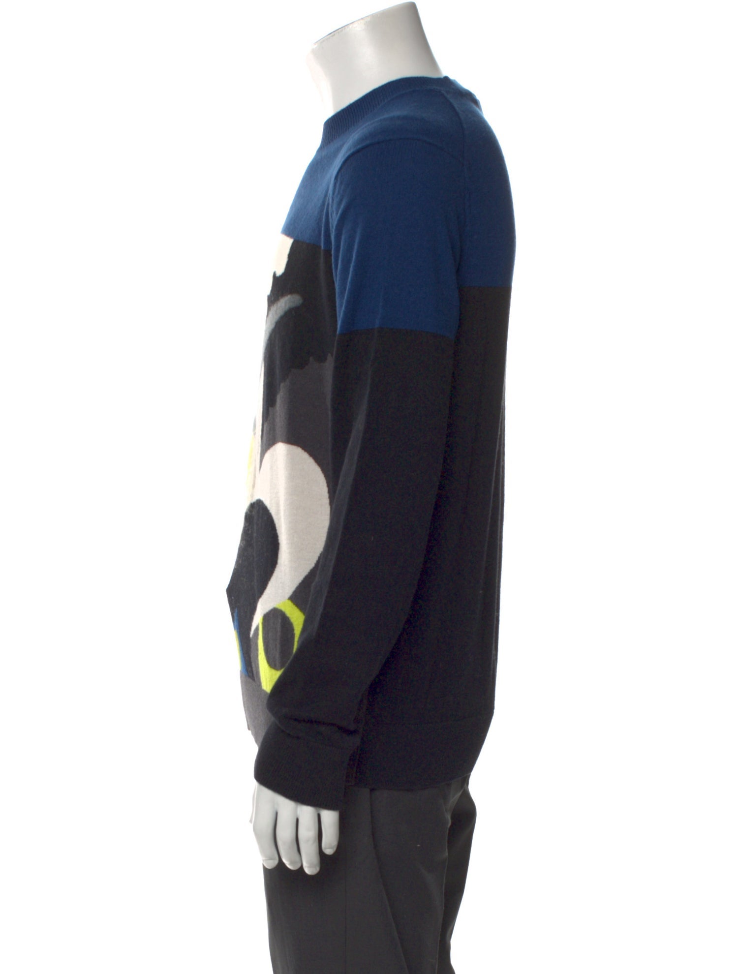 Marc by Marc Jacobs Graphic Print Crew Neck Pullover