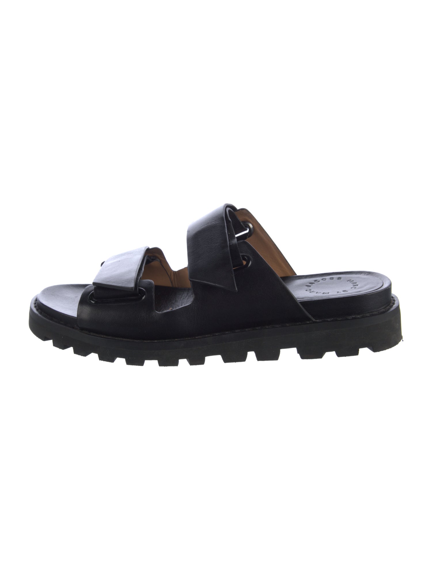 Marc by Marc Jacobs Leather Slides