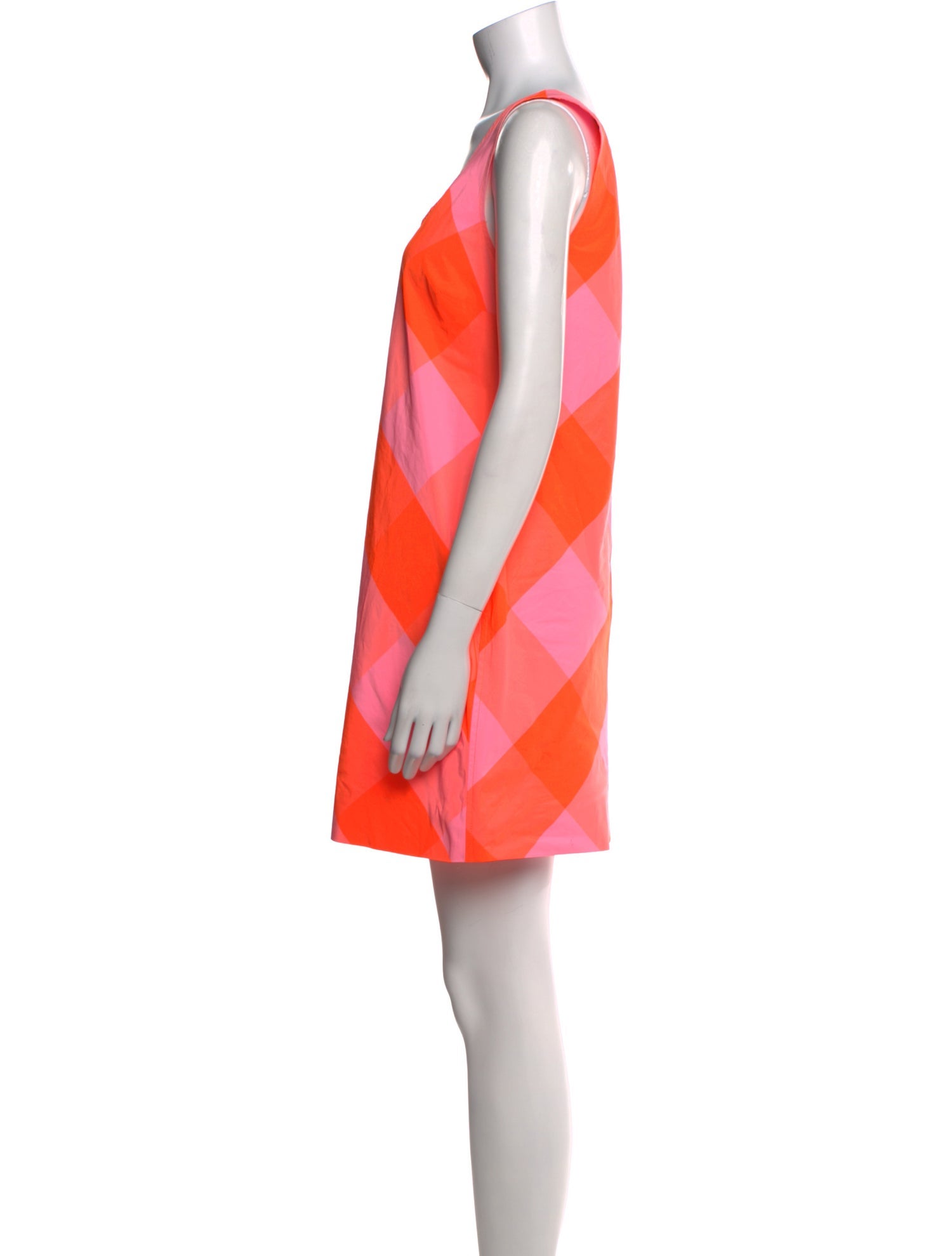 Marc by Marc Jacobs Plaid Print Mini Dress