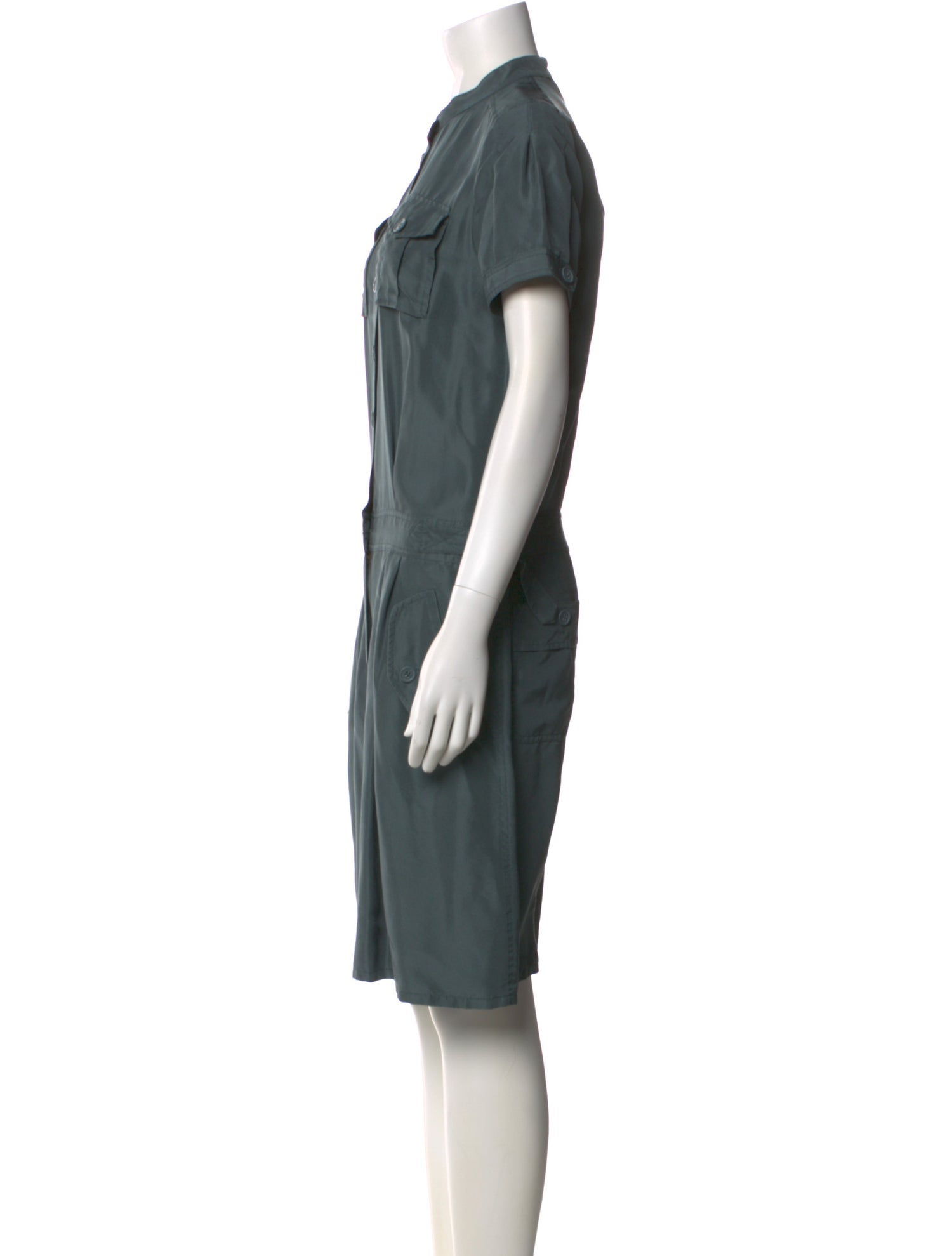 Marc by Marc Jacobs Silk Crew Neck Jumpsuit