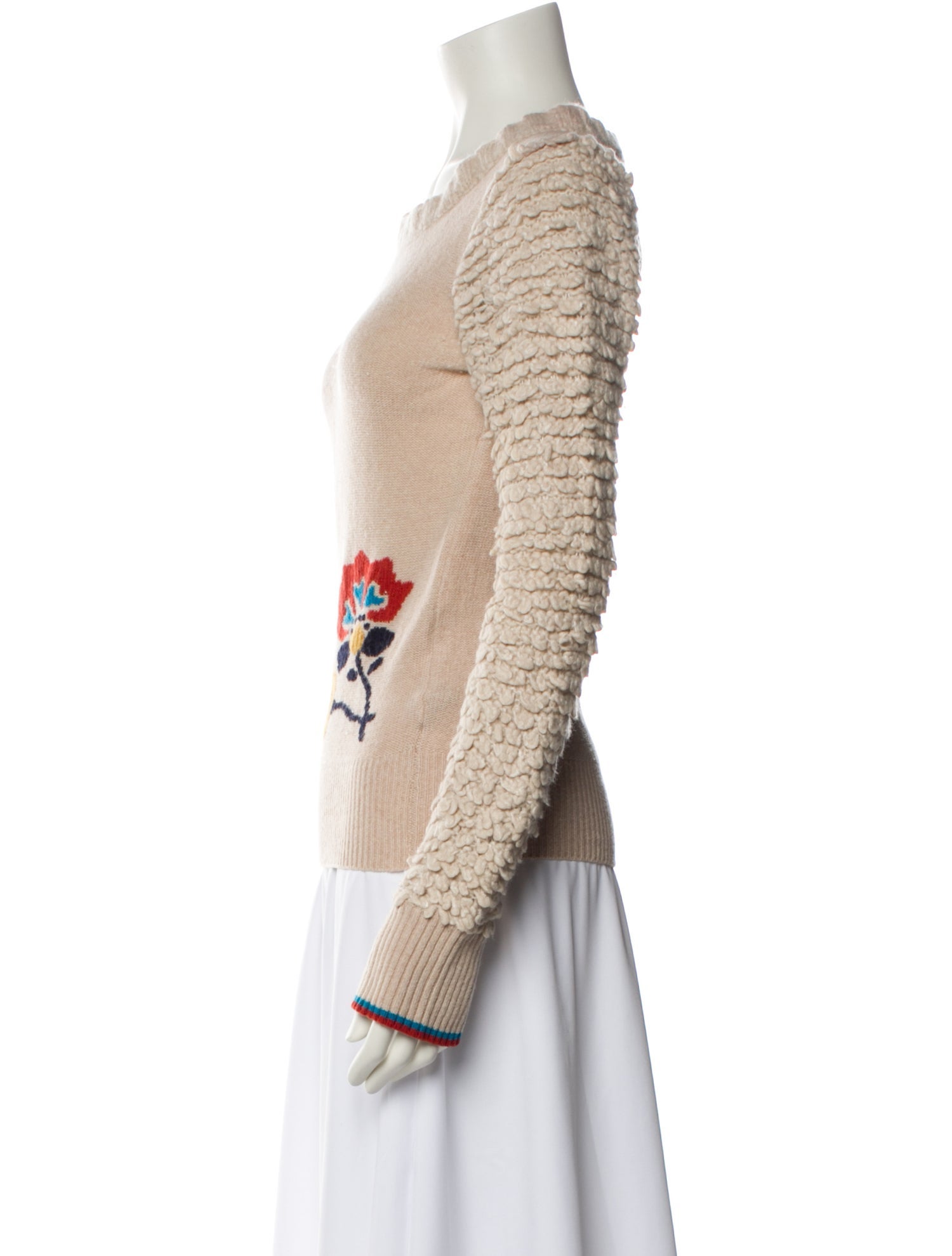 Marc by Marc Jacobs Printed Crew Neck Sweater