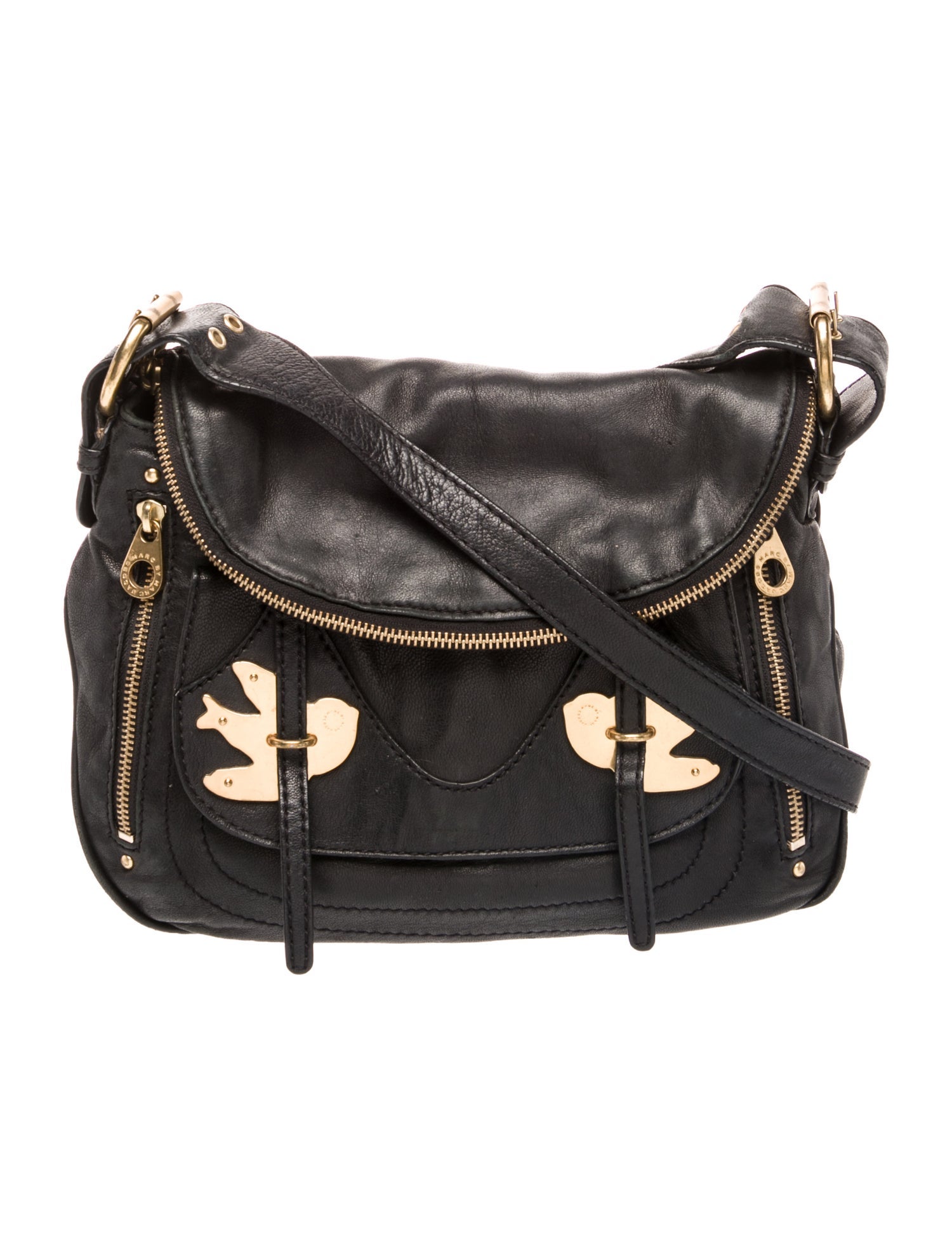 バッグ Marc &Jacobs Marc by Marc Jacobs Slouchy Leather Handbag - Green Crossbody Bags