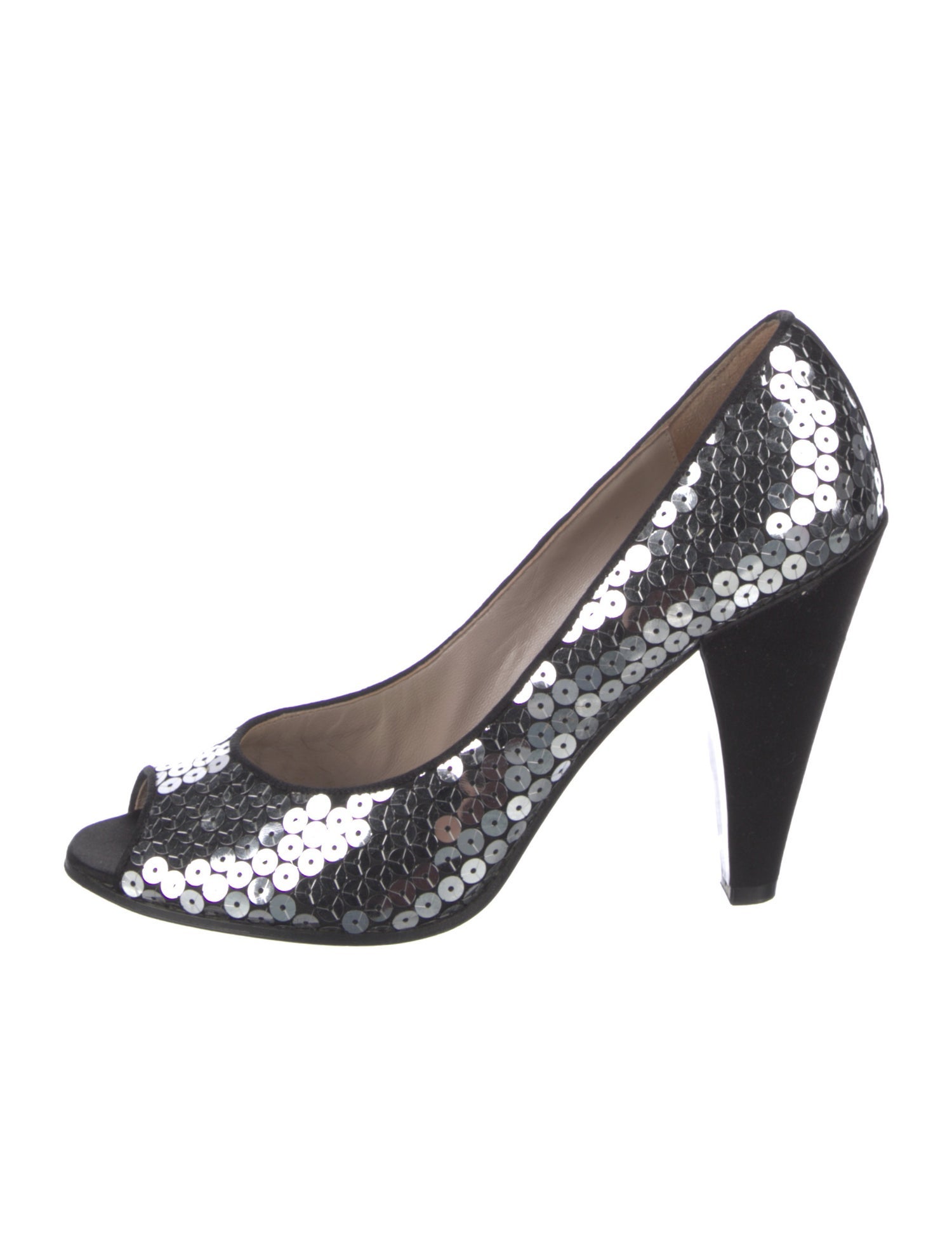 Marc by Marc Jacobs Sequins Printed Pumps
