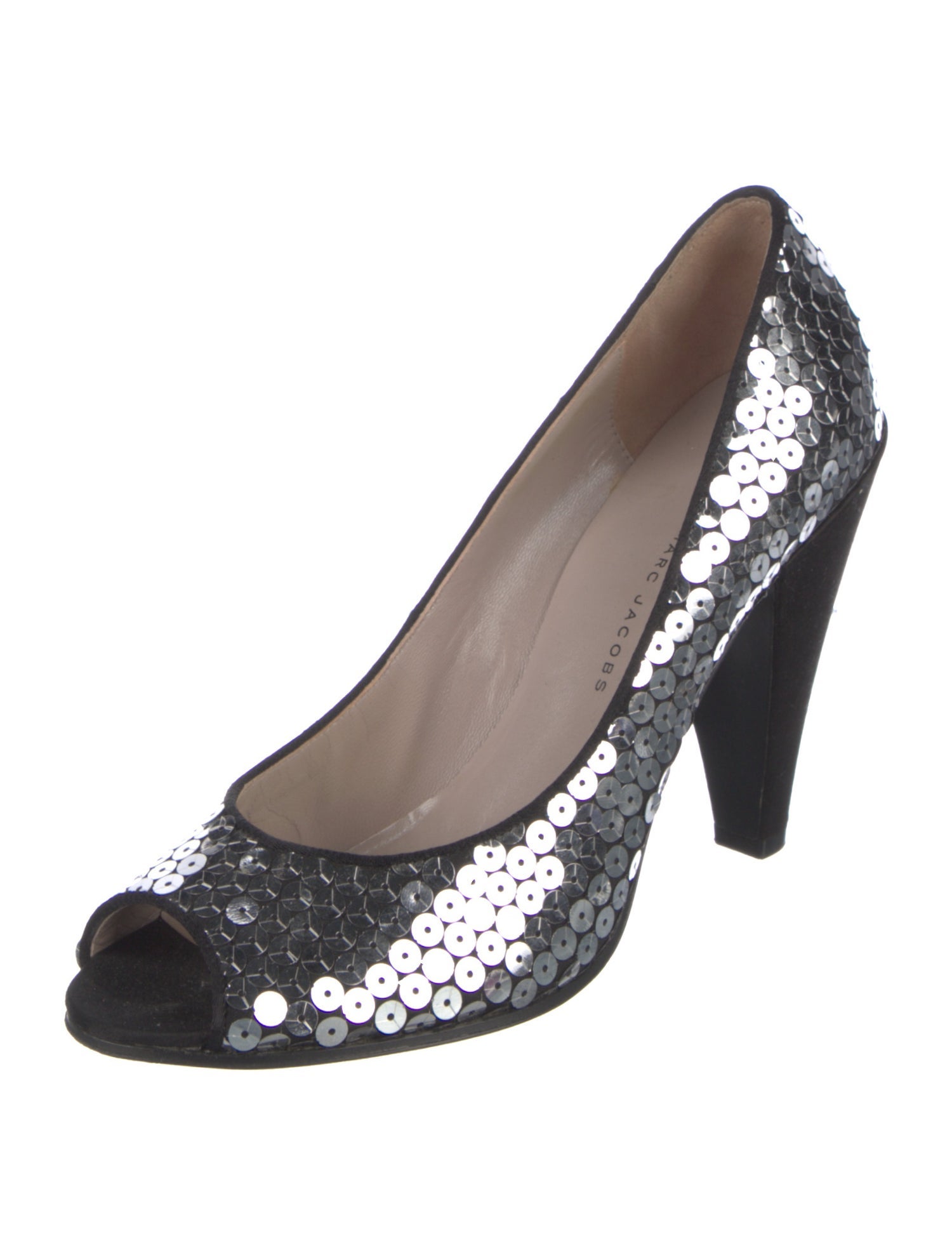 Marc by Marc Jacobs Sequins Printed Pumps