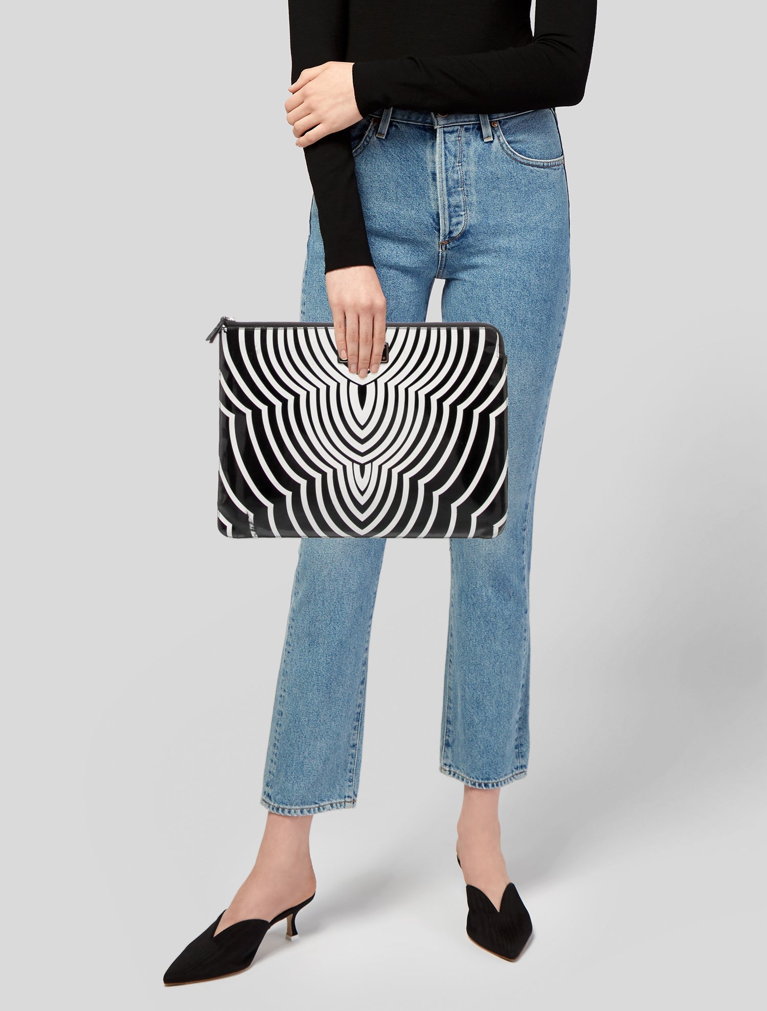 Marc by Marc Jacobs Patent Leather Minaudière