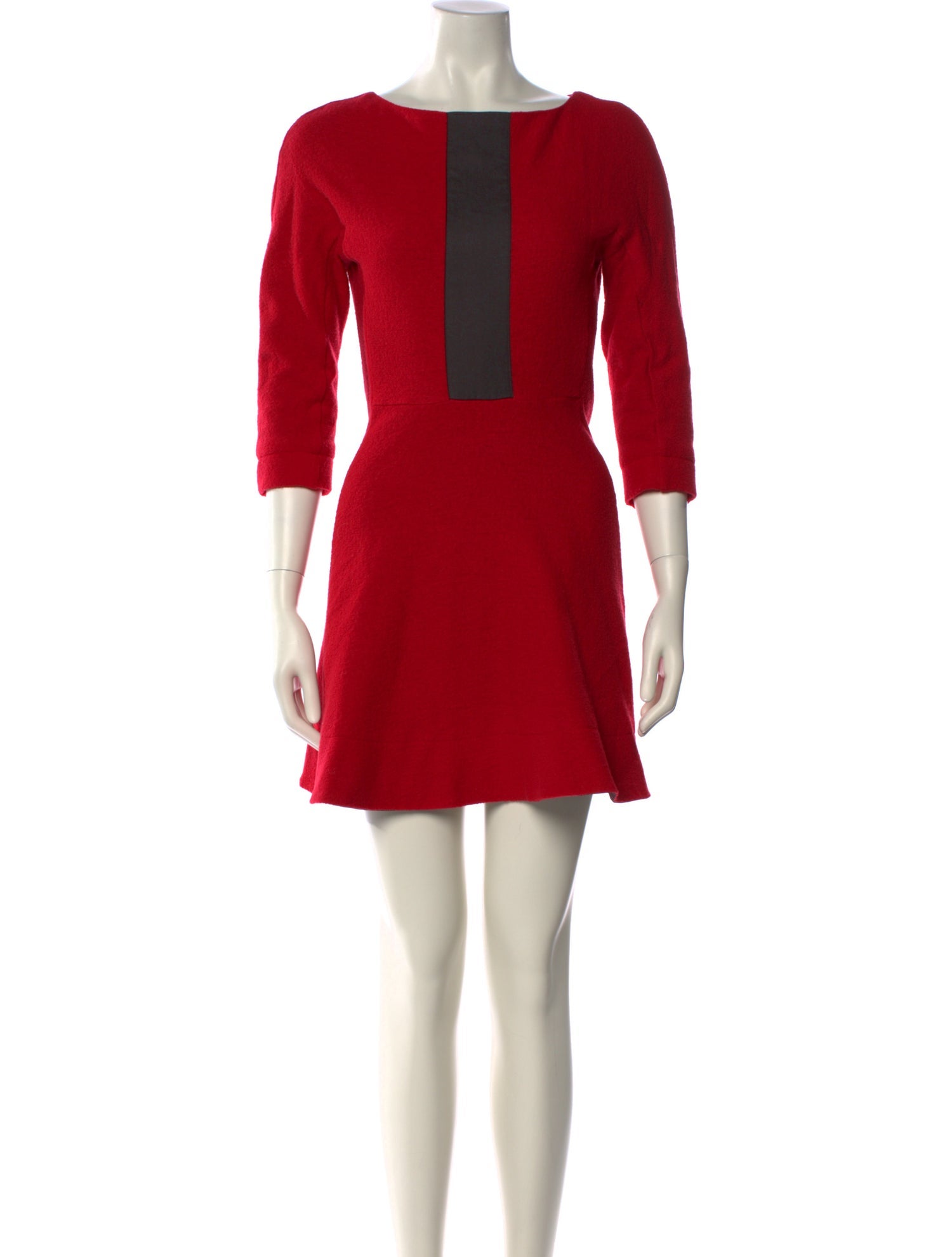 Marc by Marc Jacobs Bateau Neckline Mini Dress