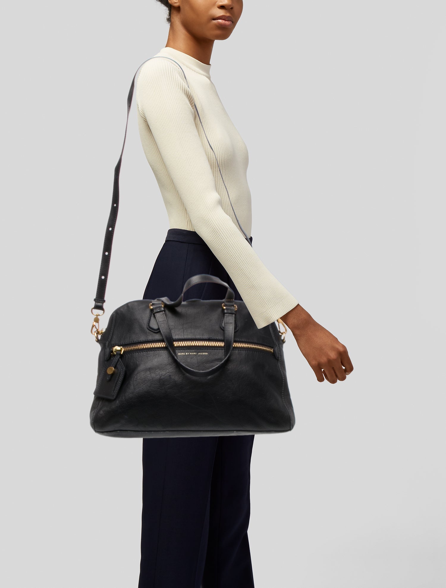 Marc by Marc Jacobs Leather Top Handle Bag