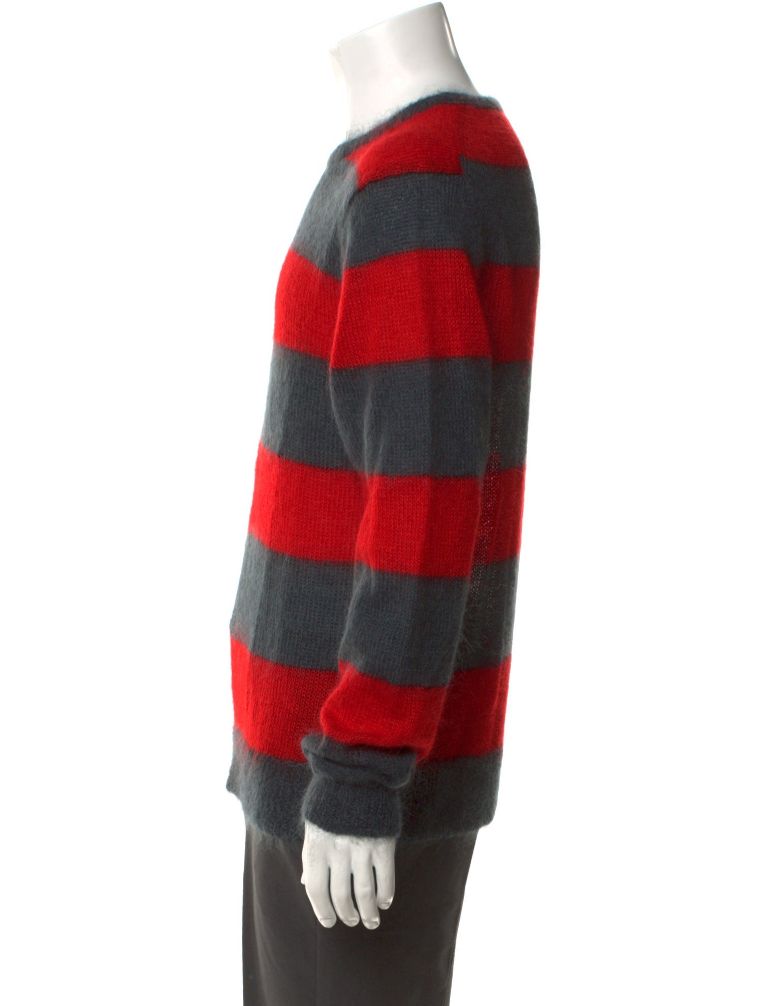 Marc by Marc Jacobs Mohair Striped Pullover