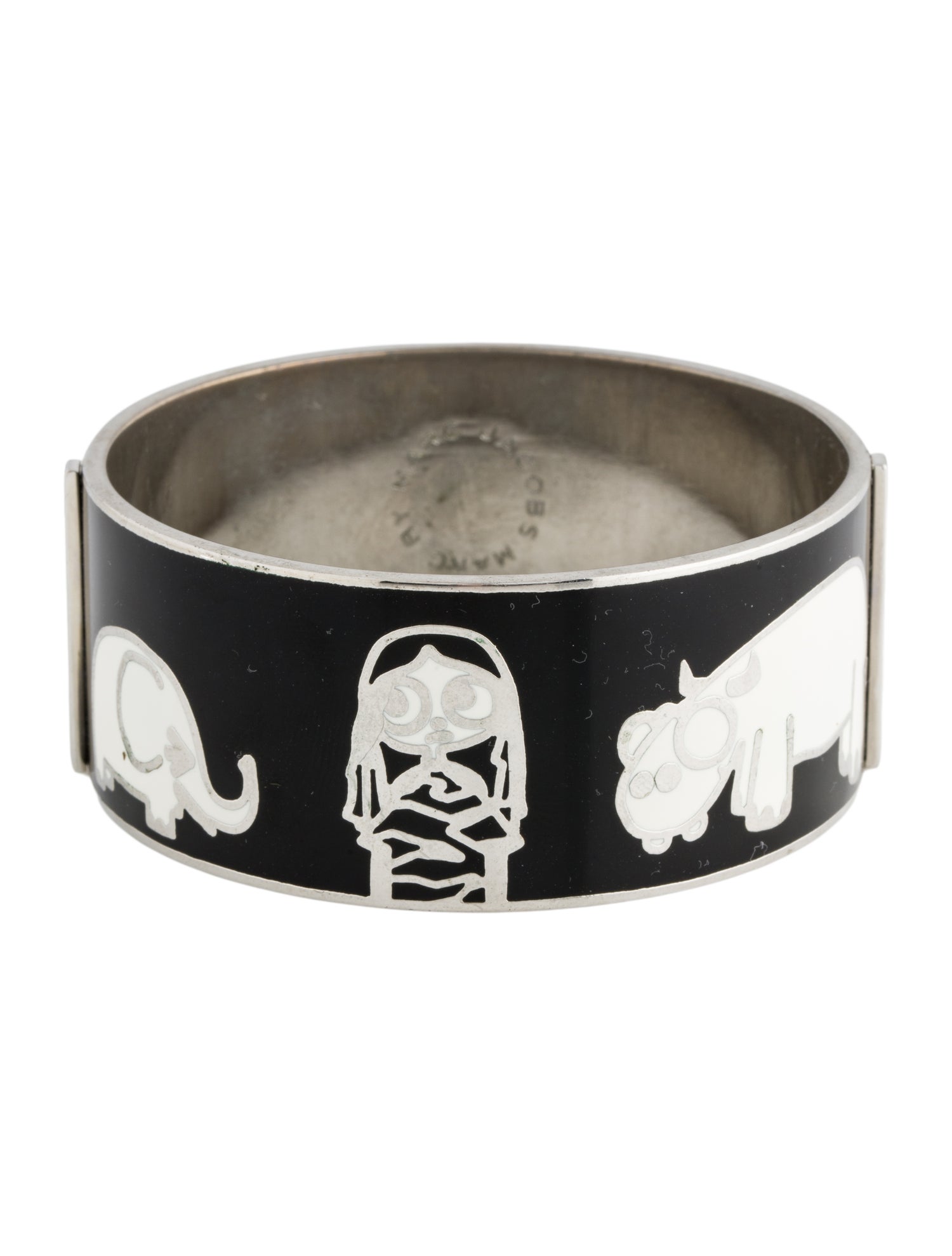 Marc by Marc Jacobs Enamel Wide Bangle Bracelet