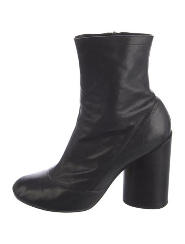Pre-owned Marc By Marc Jacobs Leather Boots In Black