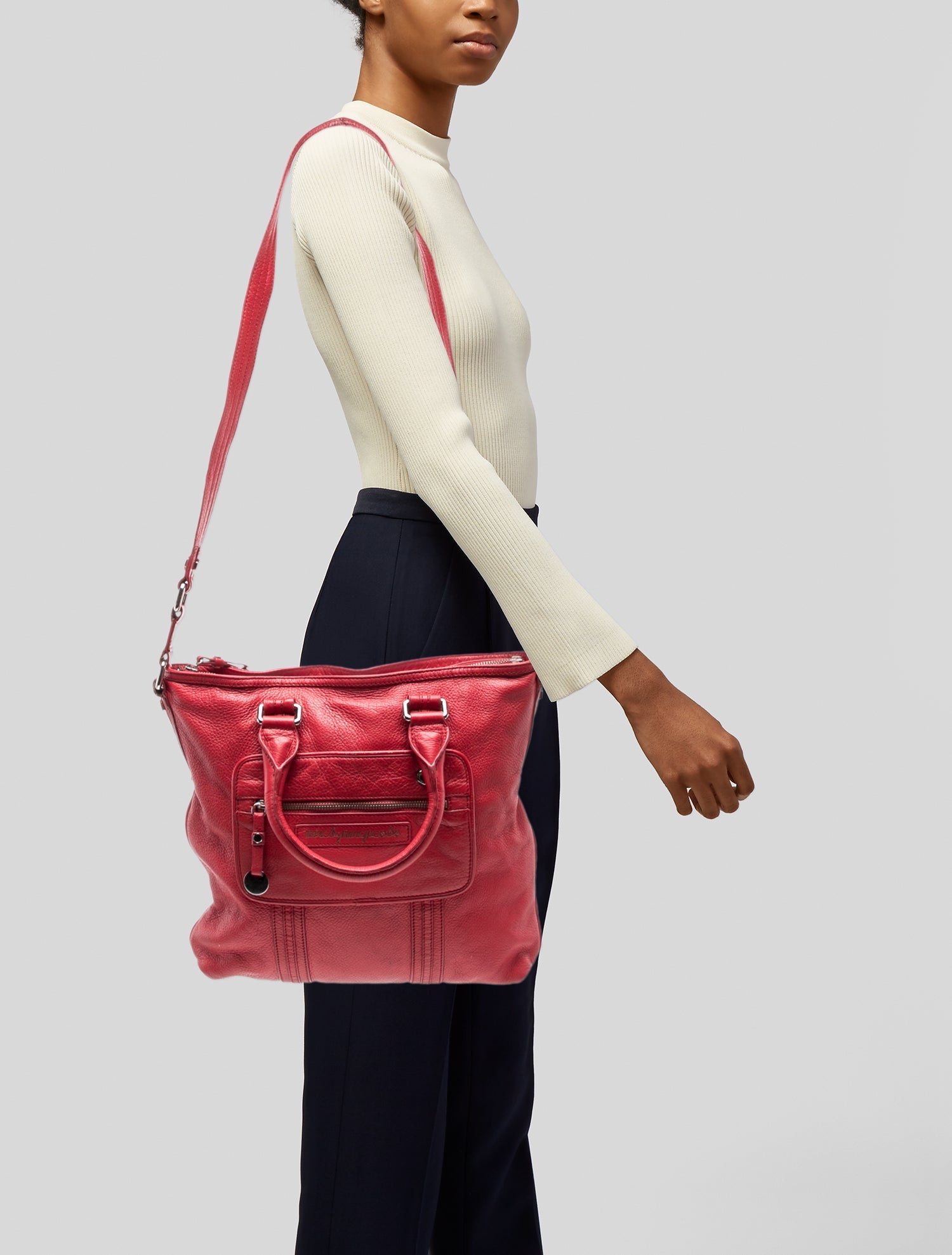 Marc by Marc Jacobs Leather Top Handle Bag