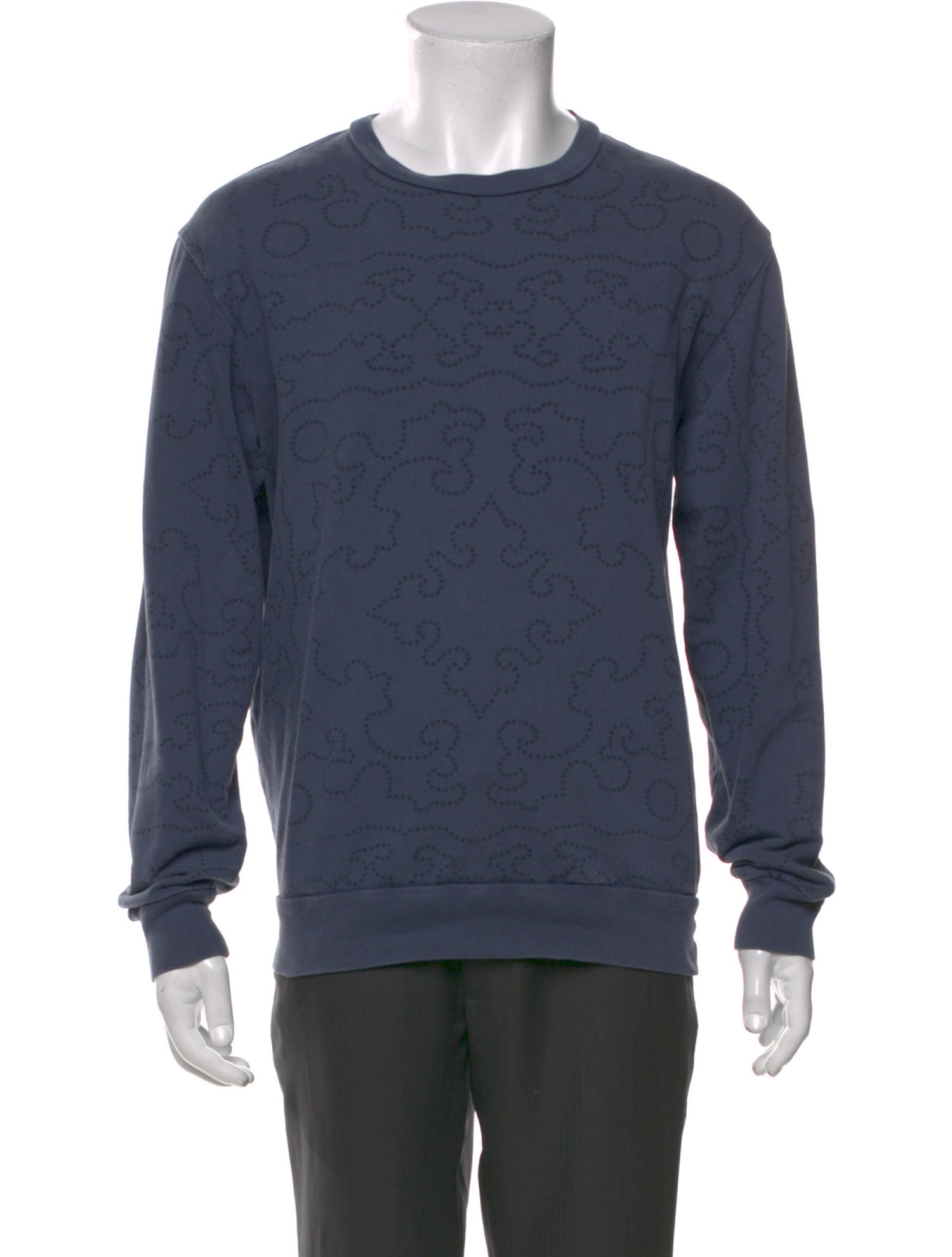 Marc by Marc Jacobs Crew Neck Long Sleeve Pullover