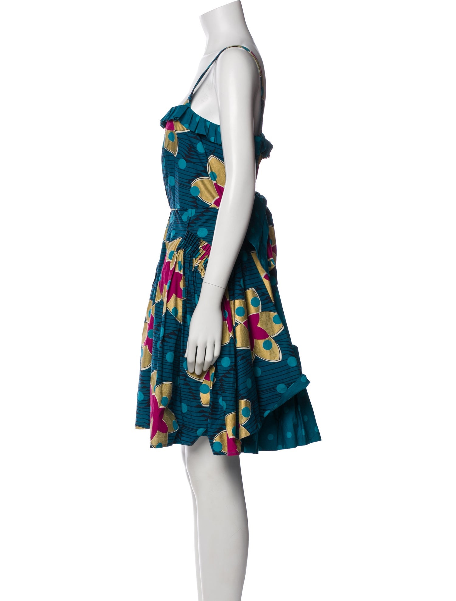 Marc by Marc Jacobs Floral Print Mini Dress