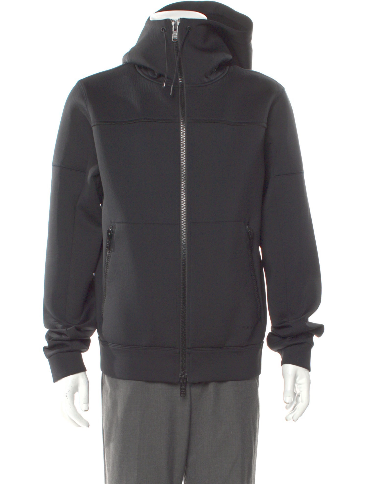 Marc by Marc Jacobs Mock Neck Long Sleeve Hoodie