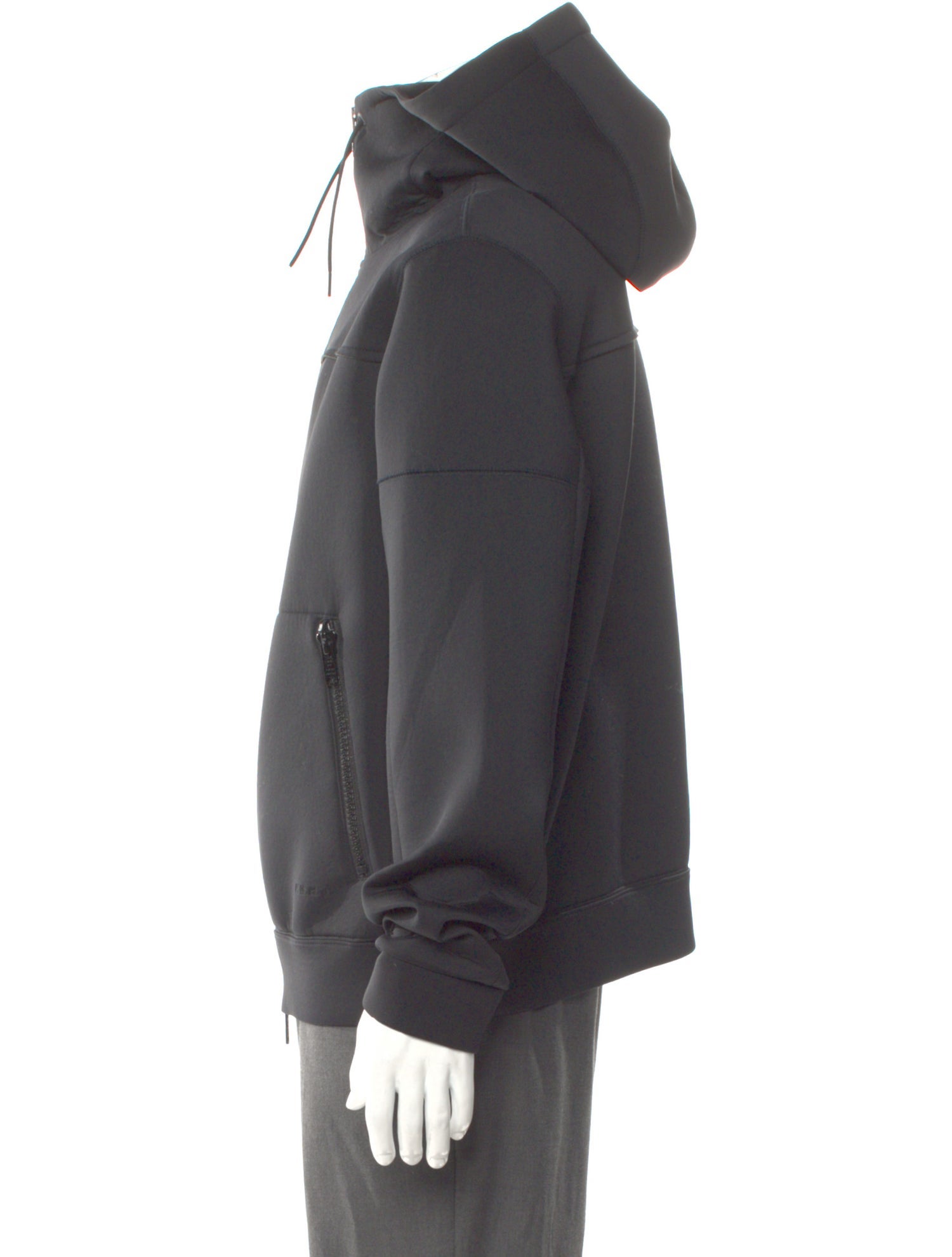 Marc by Marc Jacobs Mock Neck Long Sleeve Hoodie