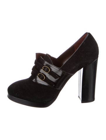 Pre-owned Marc By Marc Jacobs Suede Pumps In Brown