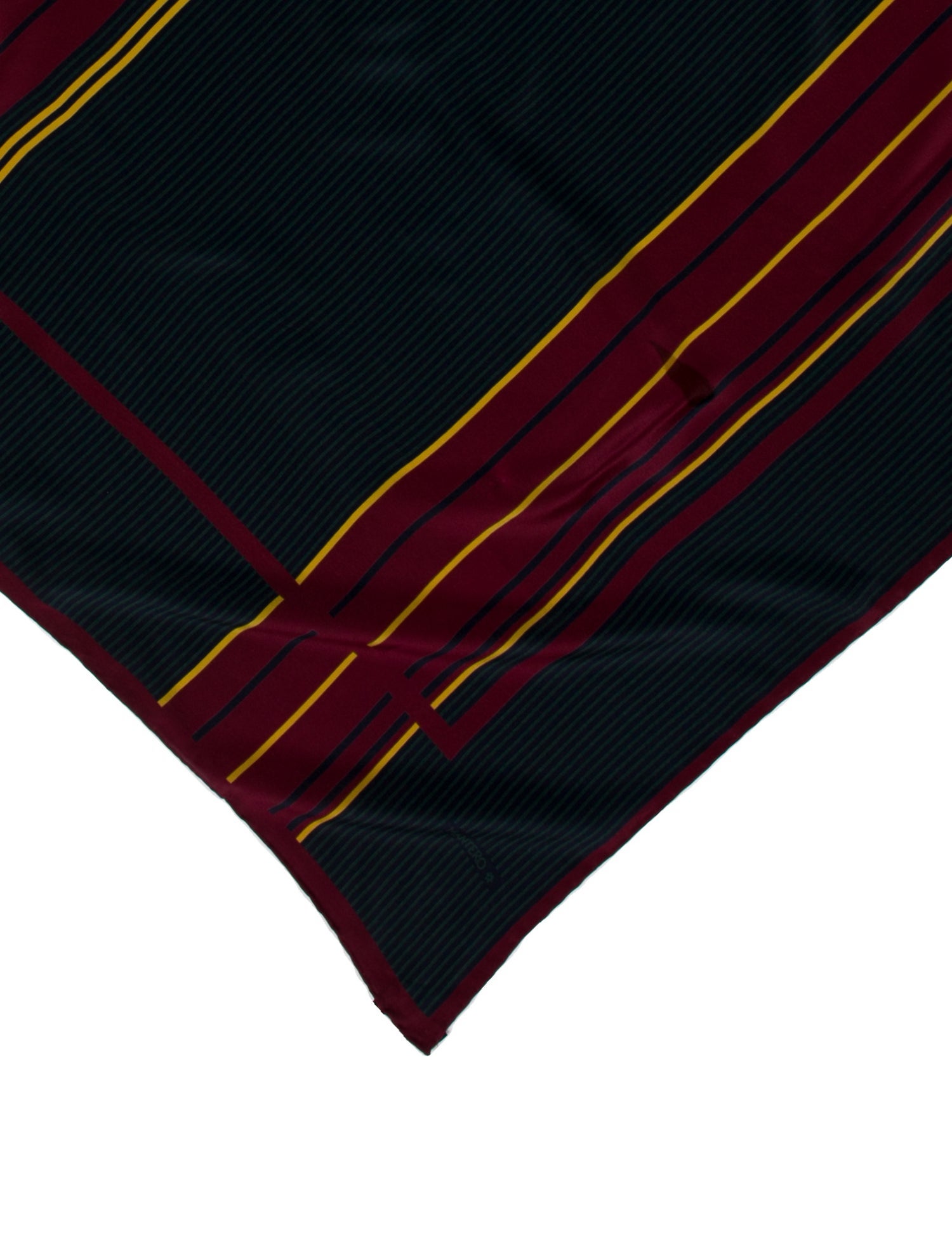 Mantero 1902 Silk Striped Scarf