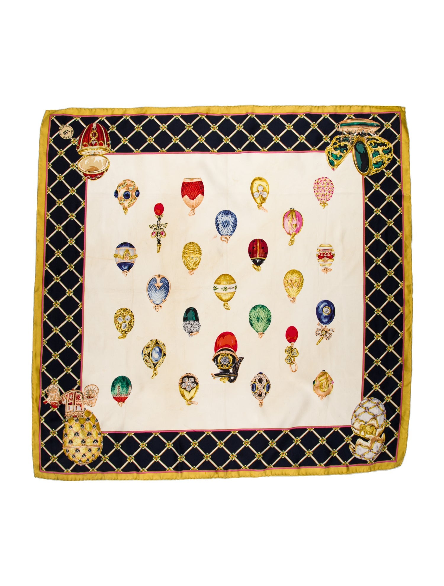 Mantero 1902 Silk Printed Scarf