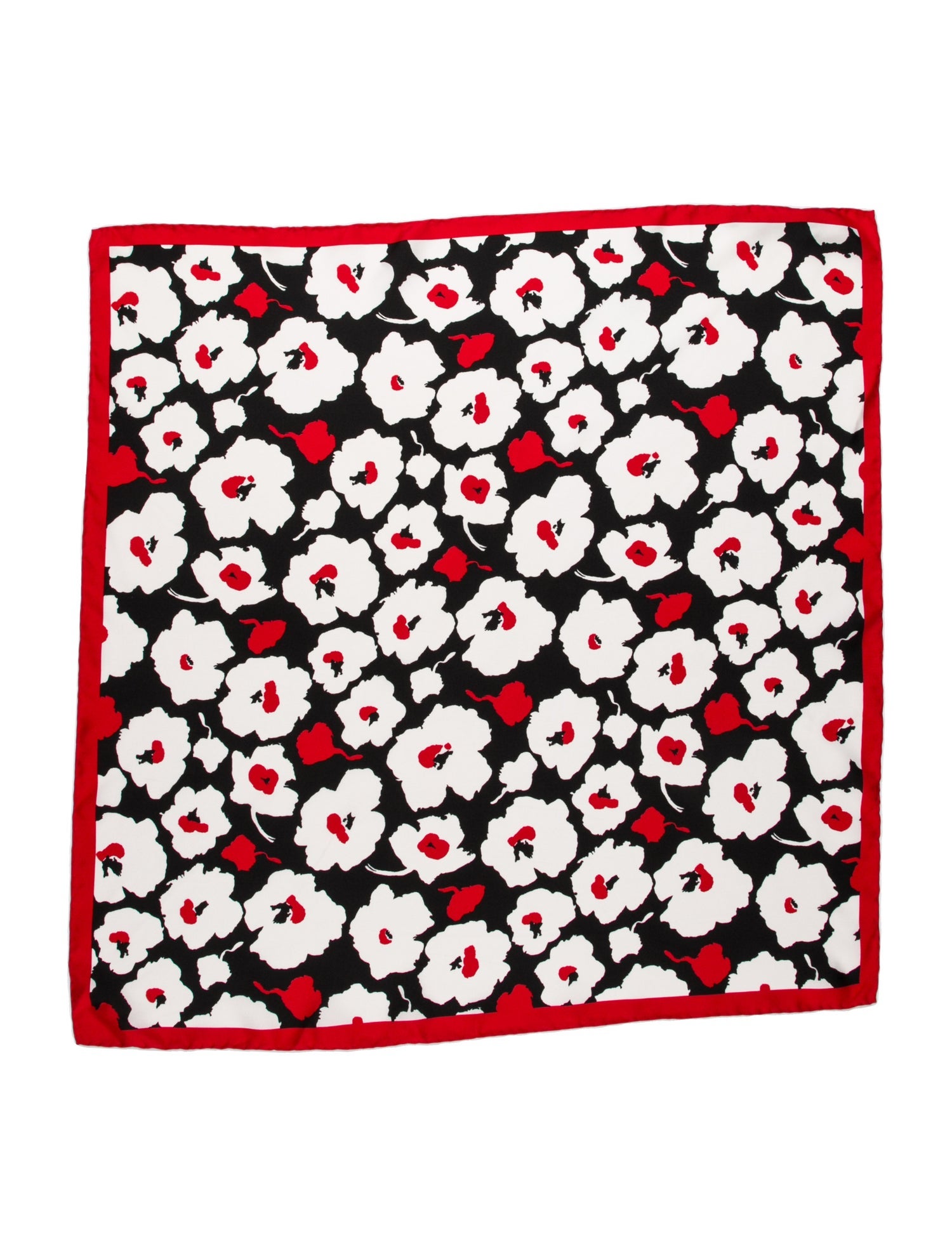 Mantero 1902 Silk Floral Print Scarf