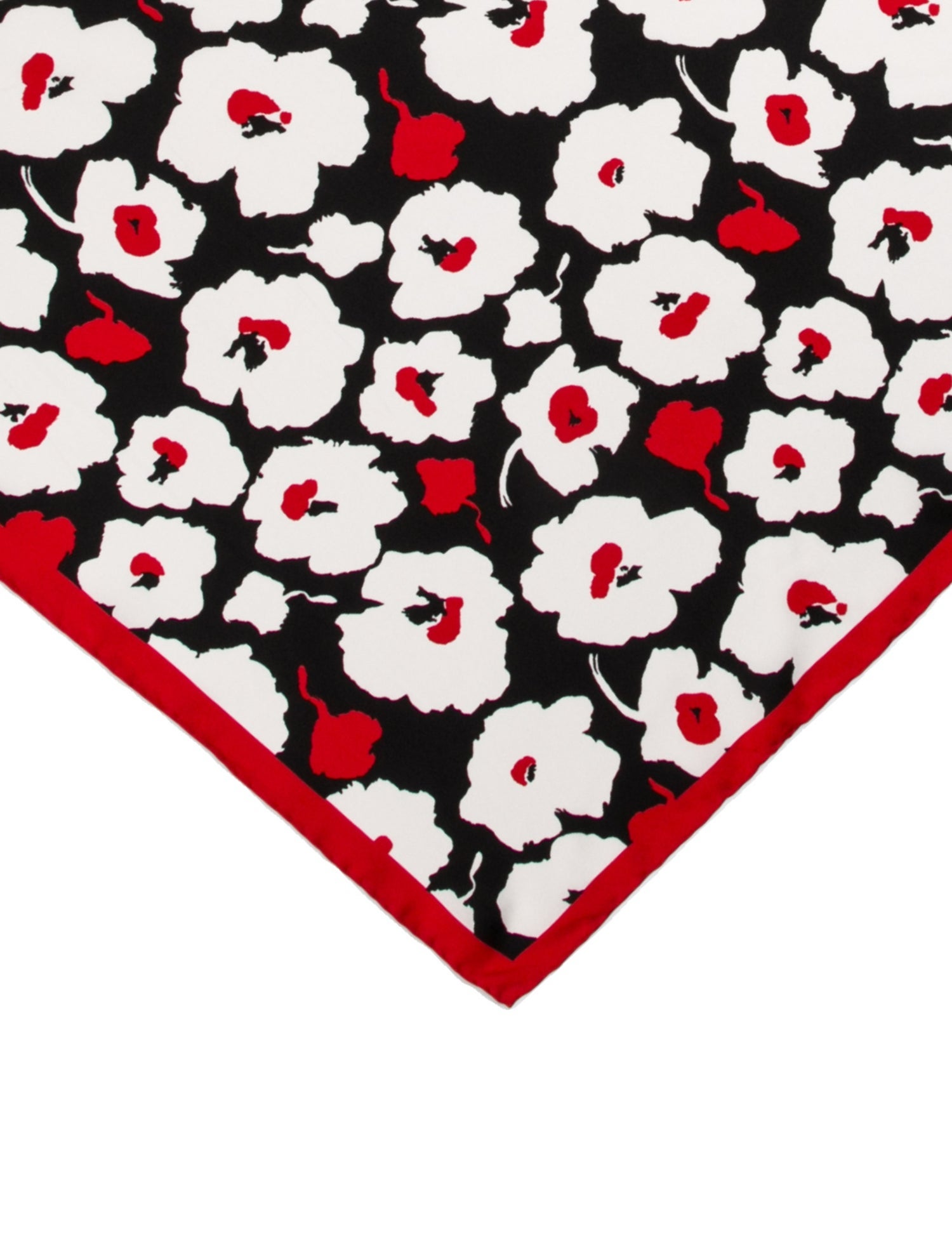Mantero 1902 Silk Floral Print Scarf