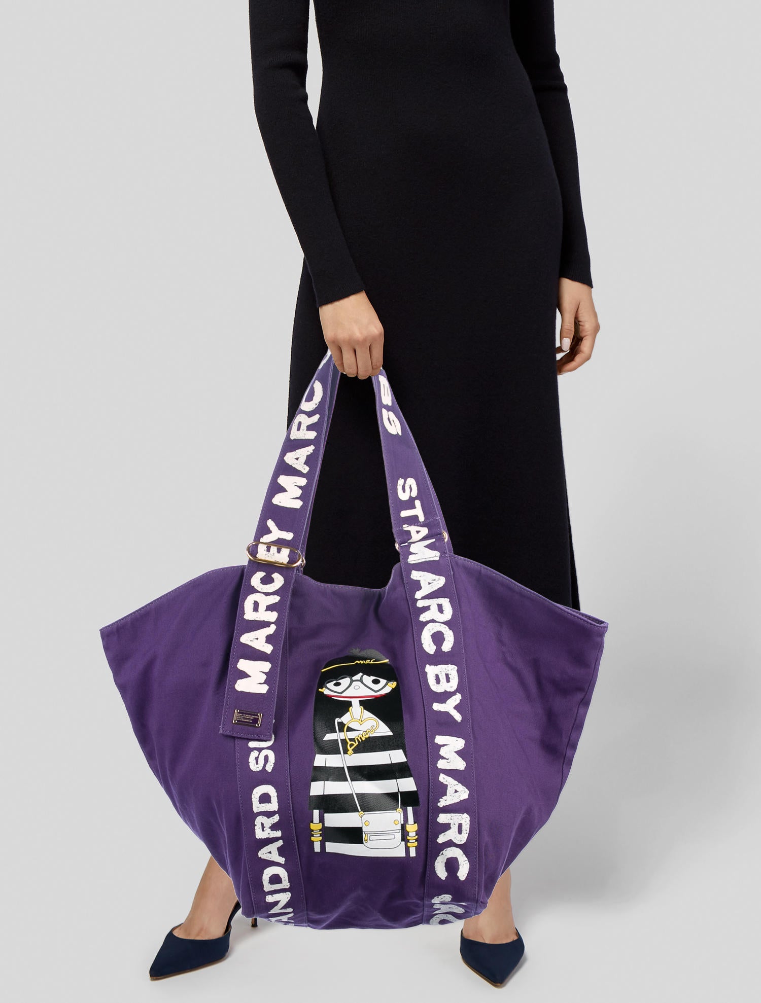 MARC BY MARC JACOBS 中綿コート パープル S Marc by Marc Jacobs