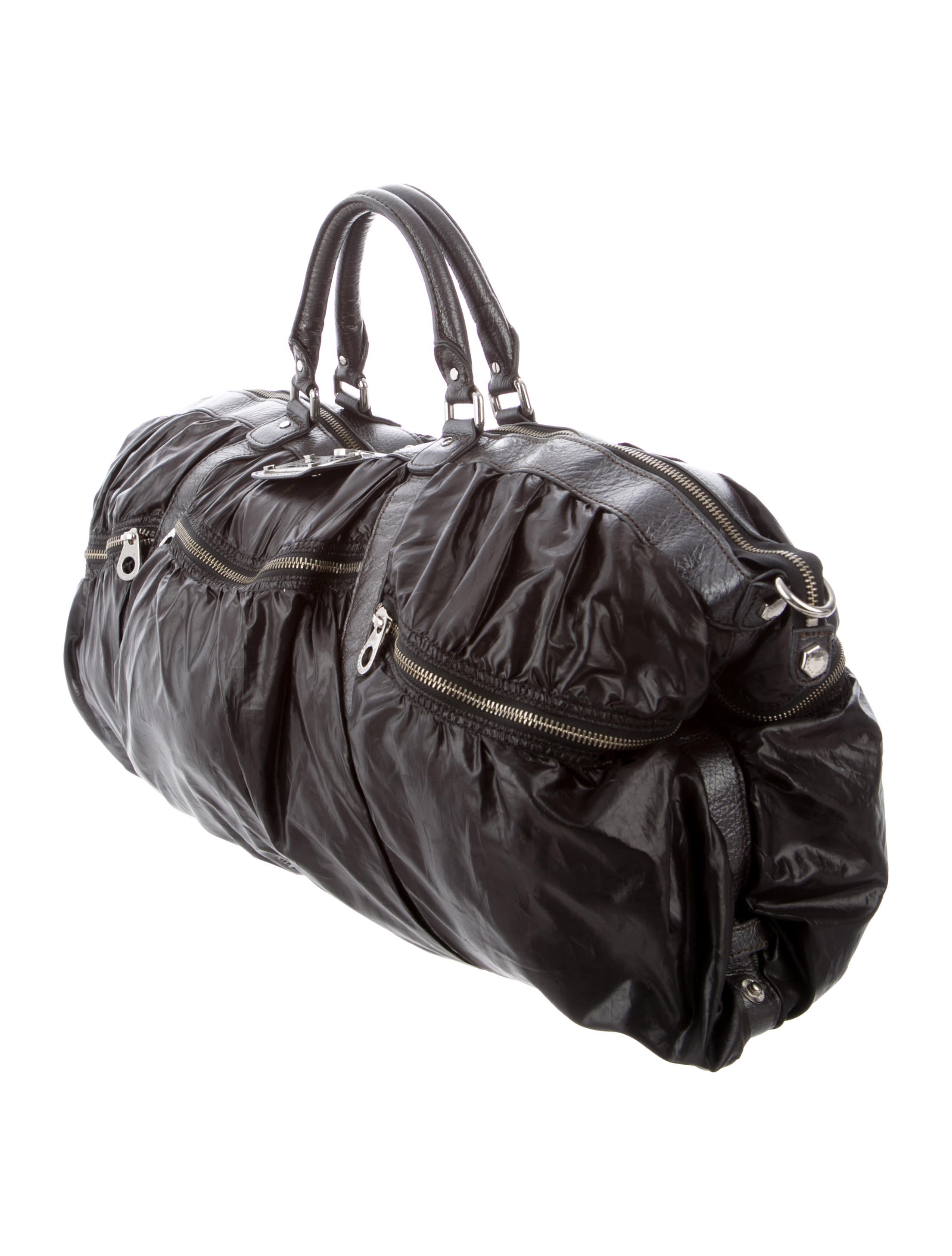 Marc by Marc Jacobs LeatherTrimmed Weekender Bag Handbags WMA36098