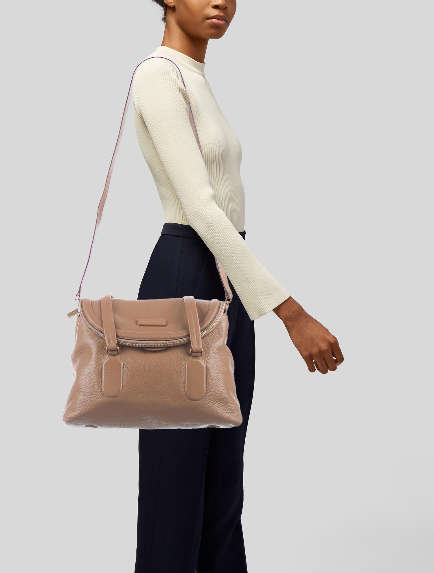 Marc by Marc Jacobs Silicone Valley Satchel w/ Tags - Brown
