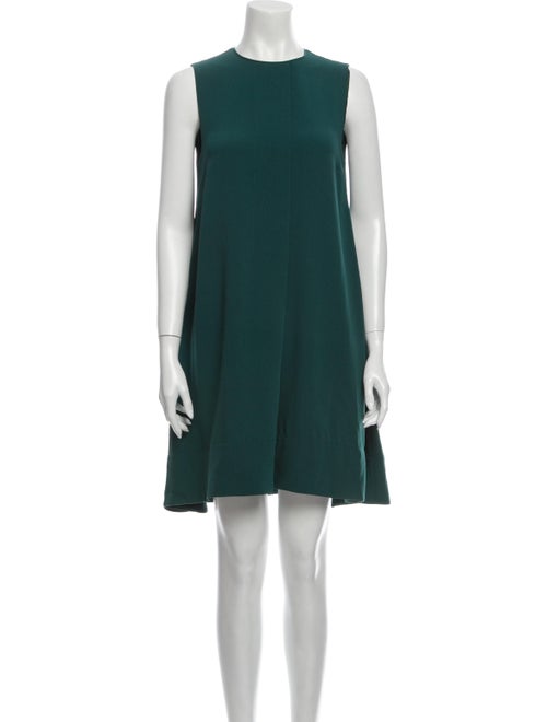 Marc by Marc Jacobs Crew Neck Mini Dress Green