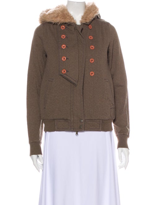 Marc by Marc Jacobs Bomber Jacket Brown