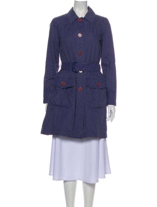 Marc by Marc Jacobs Trench Coat Blue