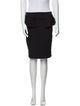 Marc by Marc Jacobs Pleated Accents Knee-Length Skirt