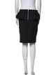 Marc by Marc Jacobs Pleated Accents Knee-Length Skirt