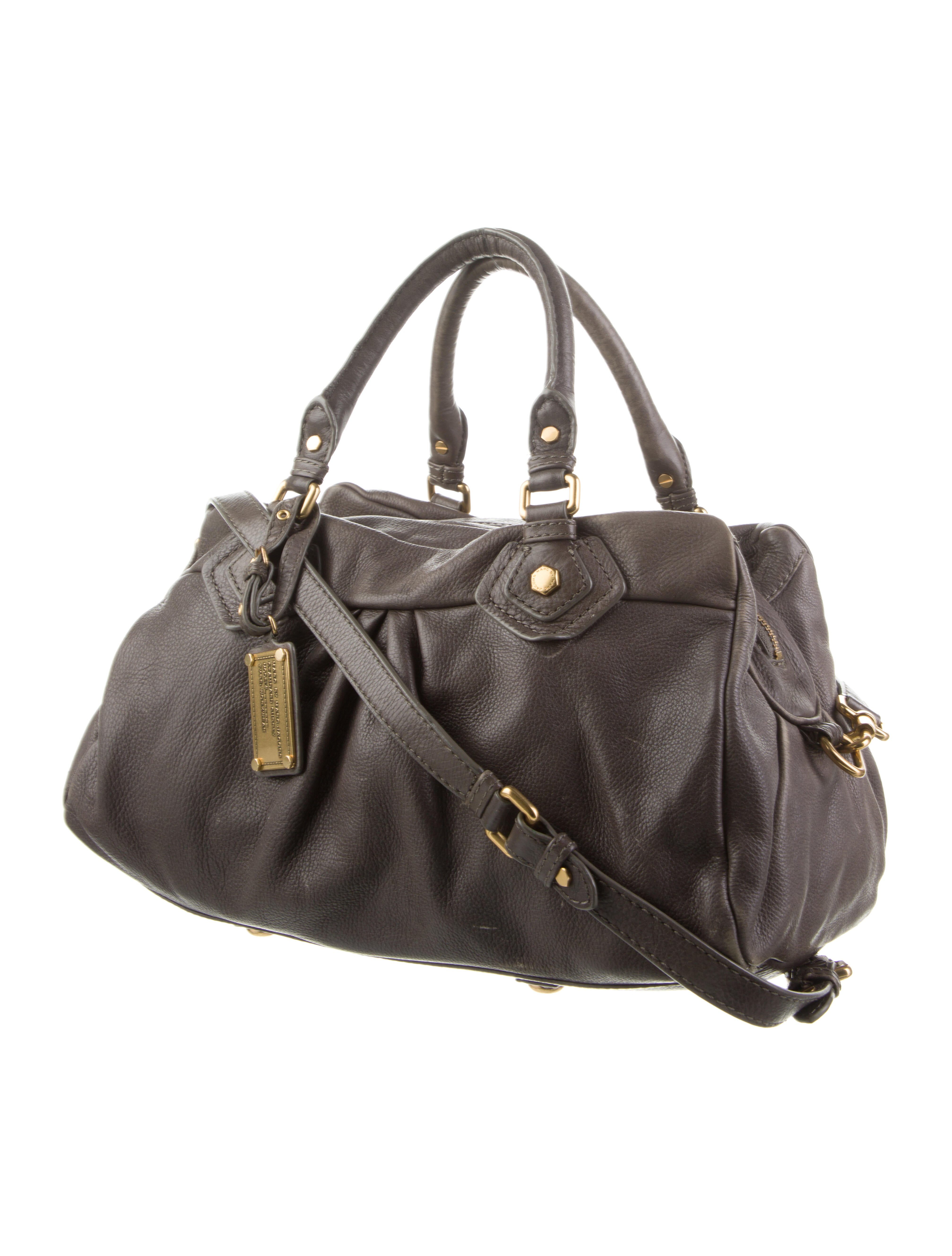 Marc by Marc Jacobs Classic Q Baby Groovy Handle Bag - Grey Handle