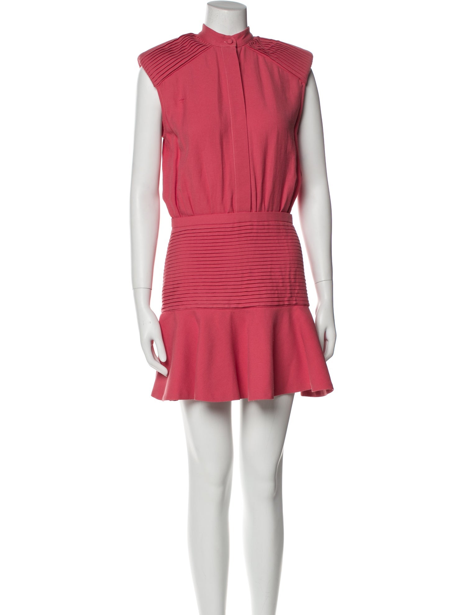 Maria Vittoria Paolillo Mock Neck Mini Dress