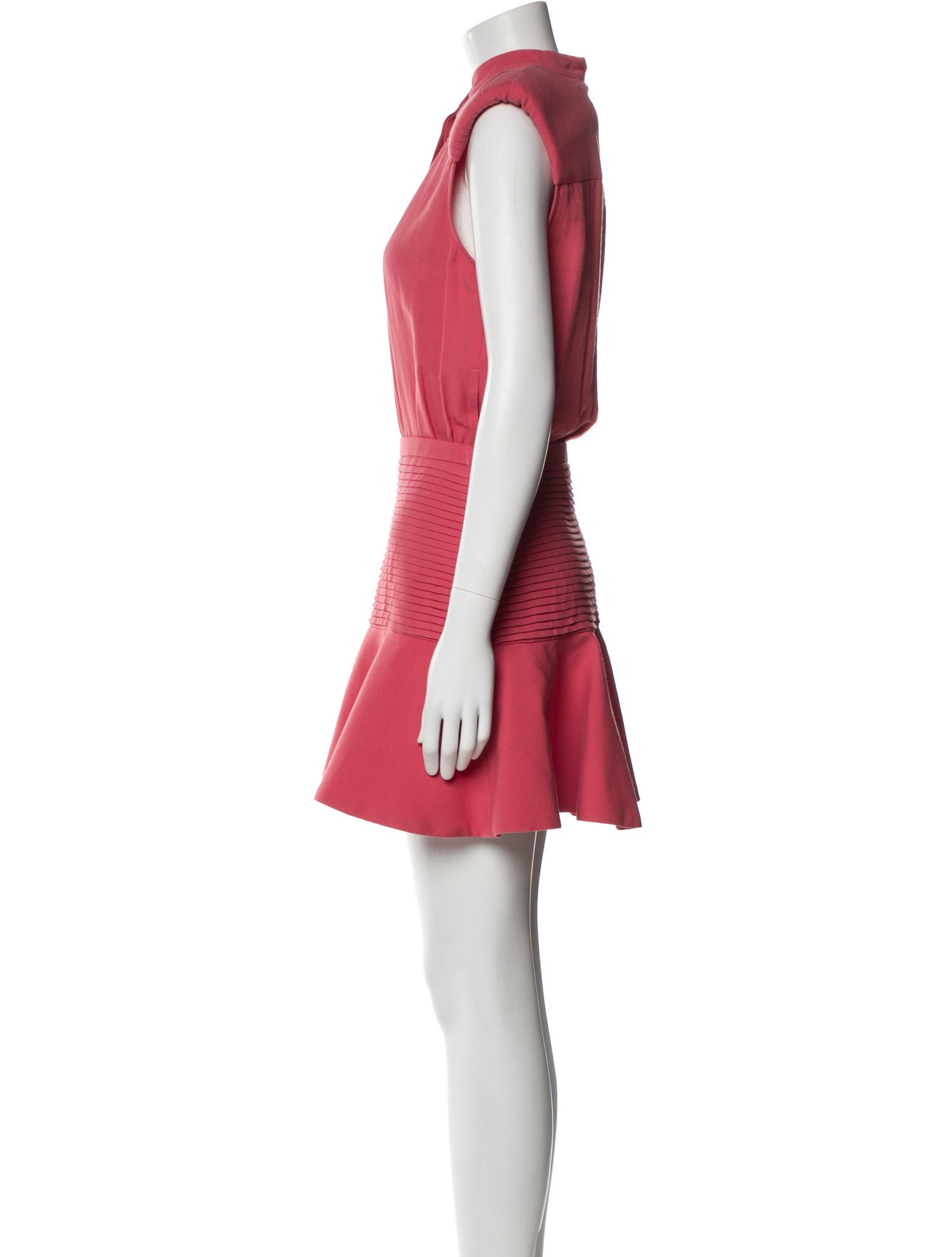 Maria Vittoria Paolillo Mock Neck Mini Dress