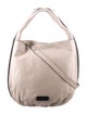 Marc by Marc Jacobs Embossed Snakeskin Trimmed Hobo Bag