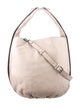 Marc by Marc Jacobs Embossed Snakeskin Trimmed Hobo Bag