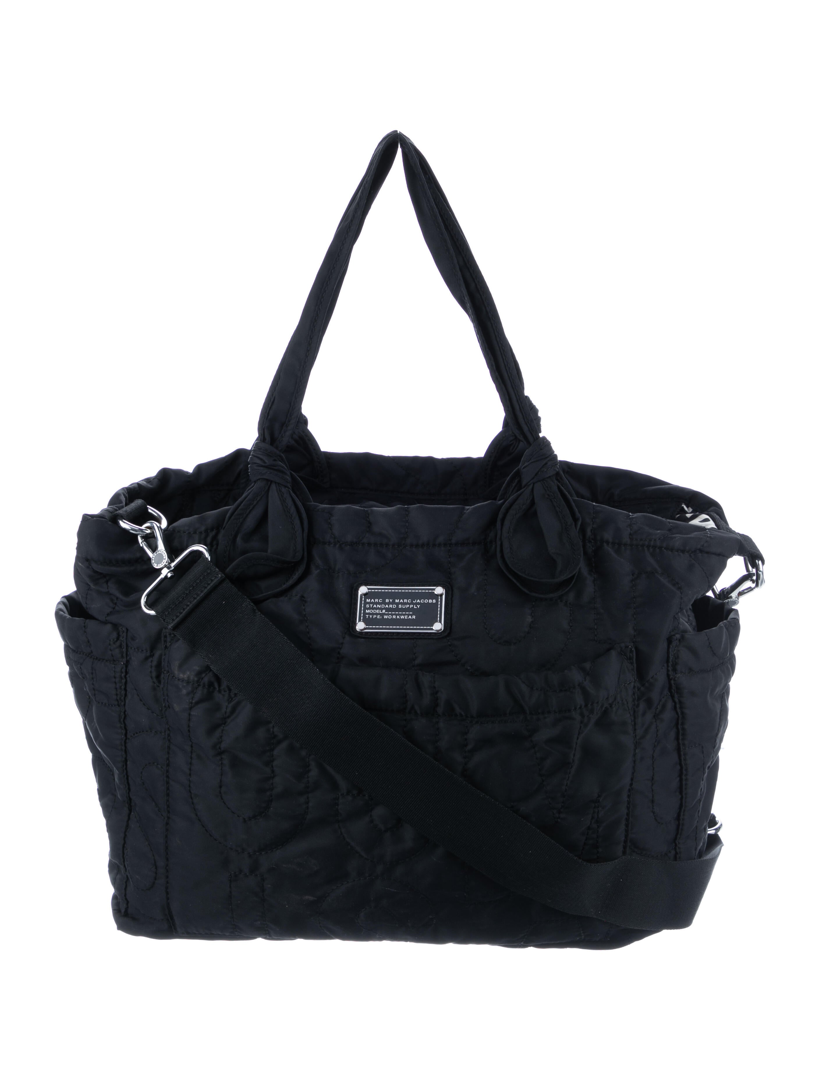 Marc by Marc Jacobs Quilted Nylon Tote Bag Black Totes, Handbags WMA66461 The RealReal