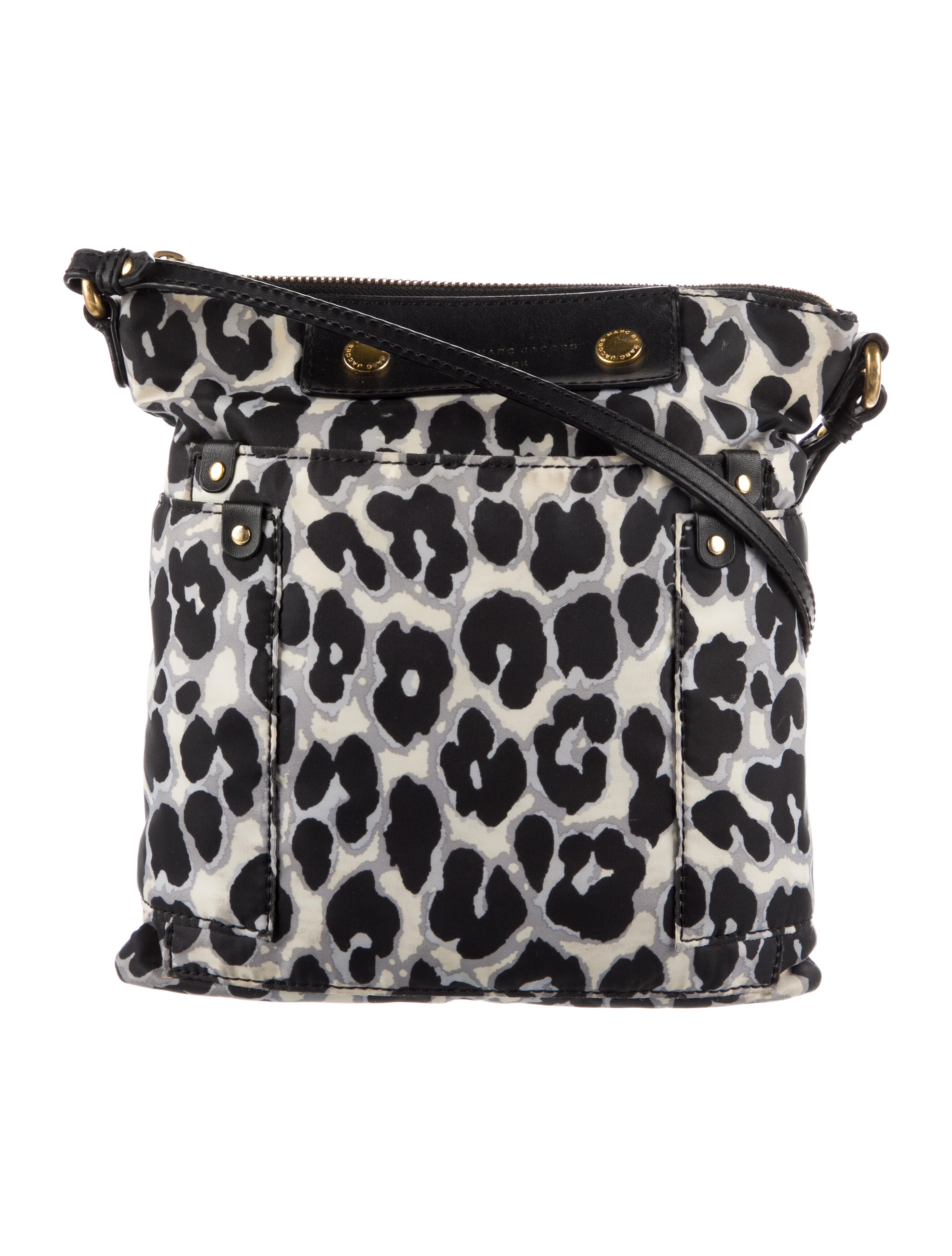 Marc by Marc Jacobs LeatherTrimmed Nylon Crossbody Bag Neutrals