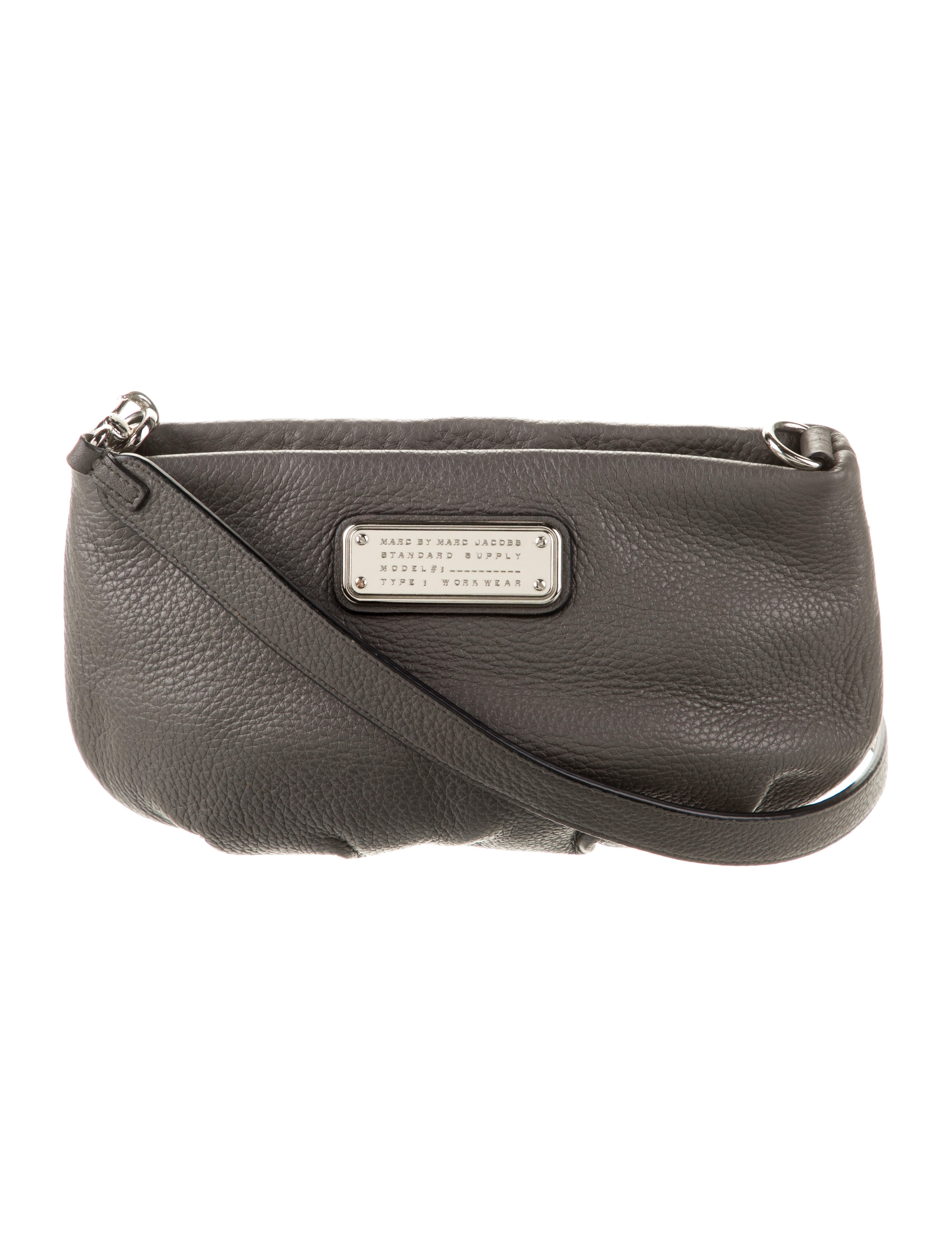 Marc by Marc Jacobs Leather Crossbody Bag Grey Crossbody Bags, Handbags WMA73360 The RealReal