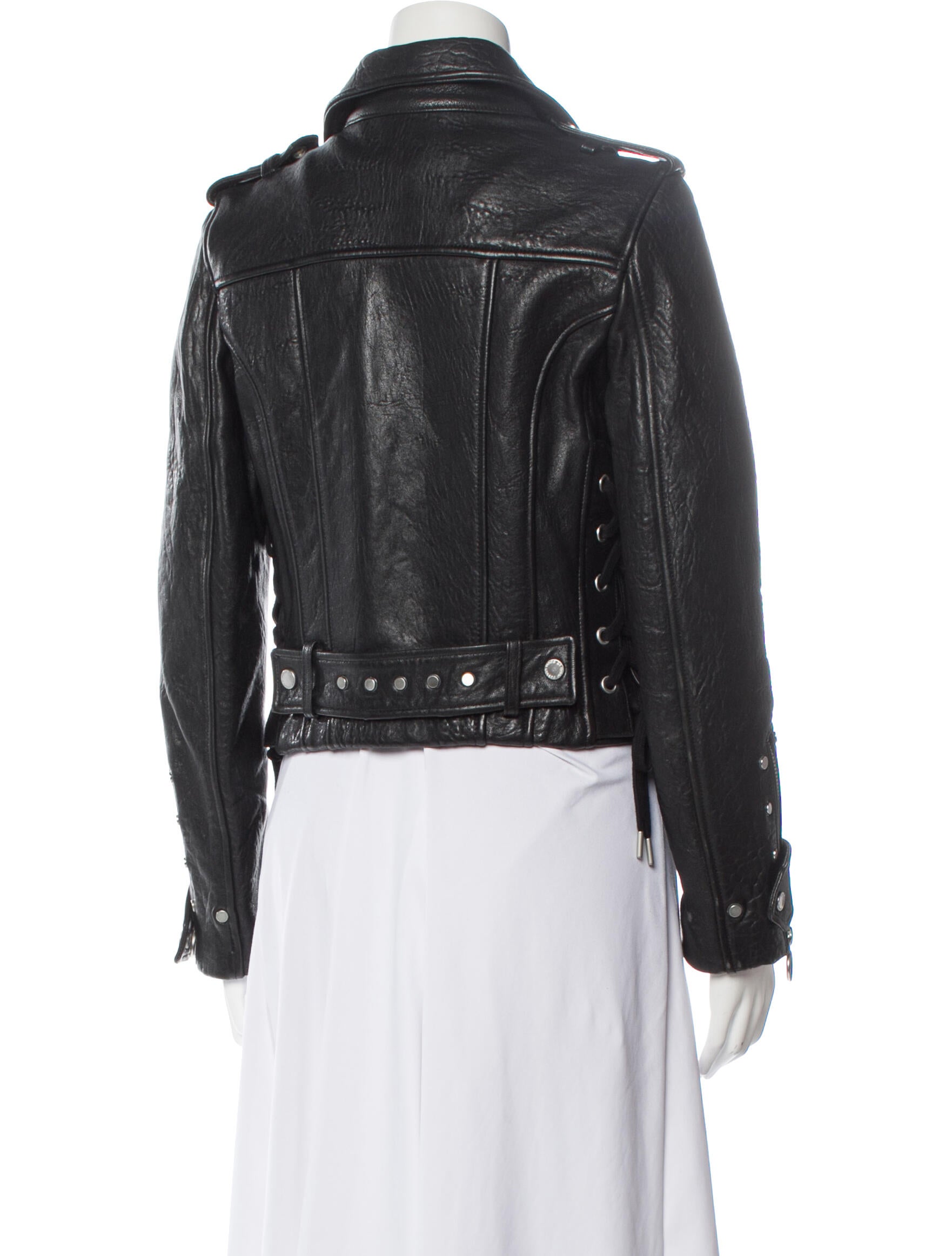 Marc by Marc Jacobs Lamb Leather Biker Jacket