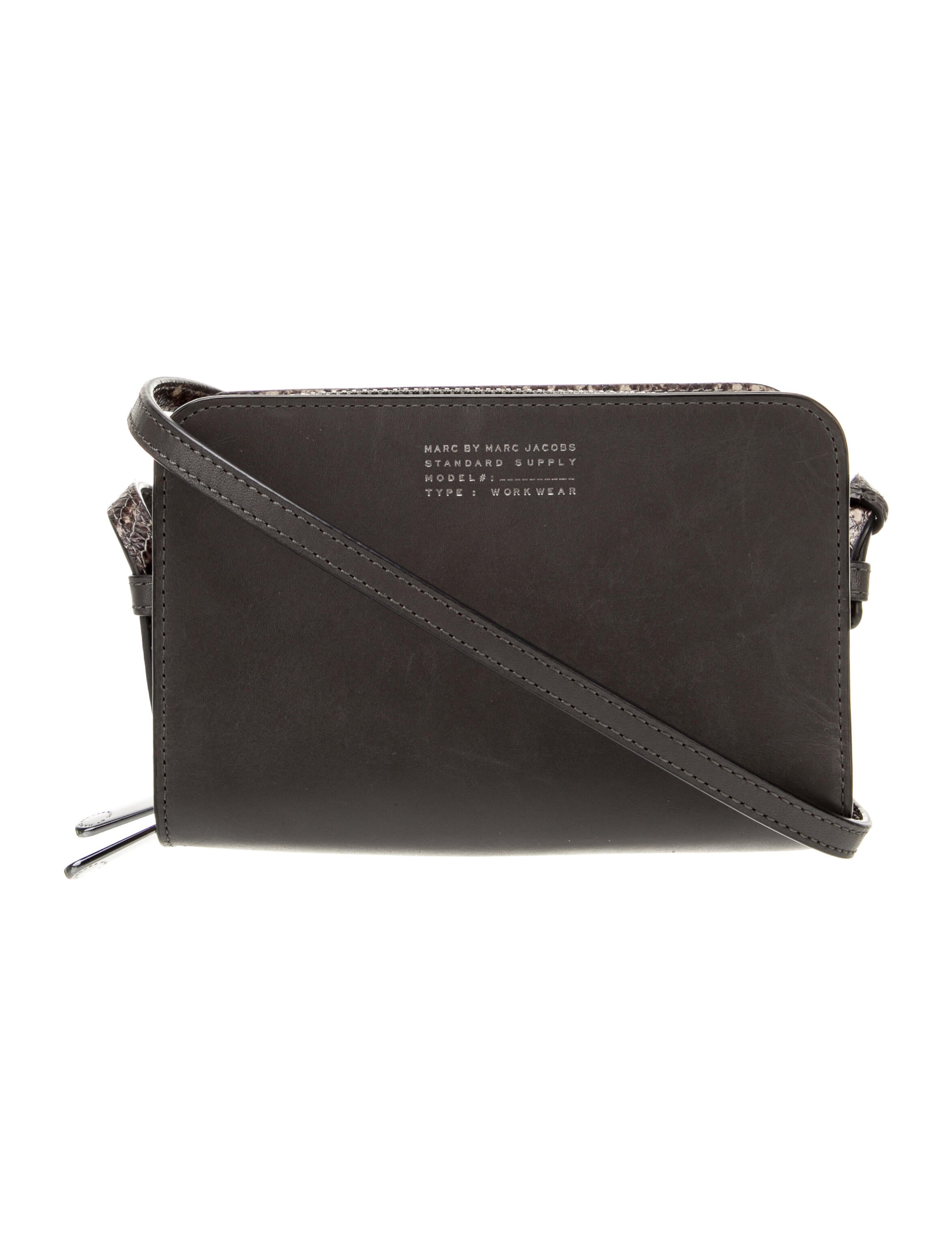 Marc by Marc Jacobs Leather Crossbody Bag Black Crossbody Bags