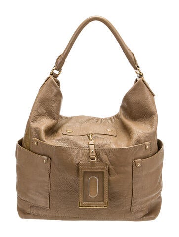 Marc by Jacobs Hobos Solid Leather Hobo Bag