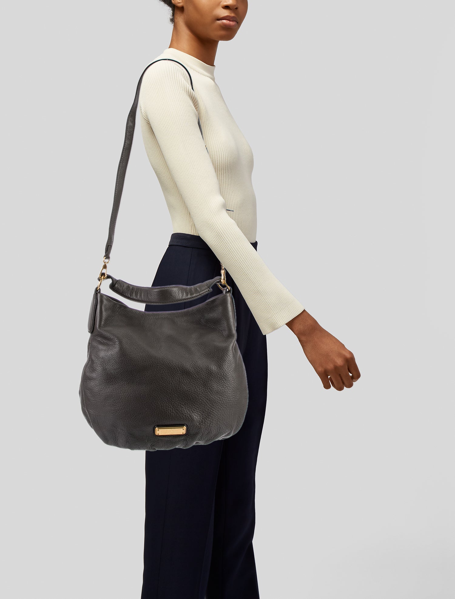 Marc by Marc Jacobs Soft Leather Handle Bag - Brown Handle Bags