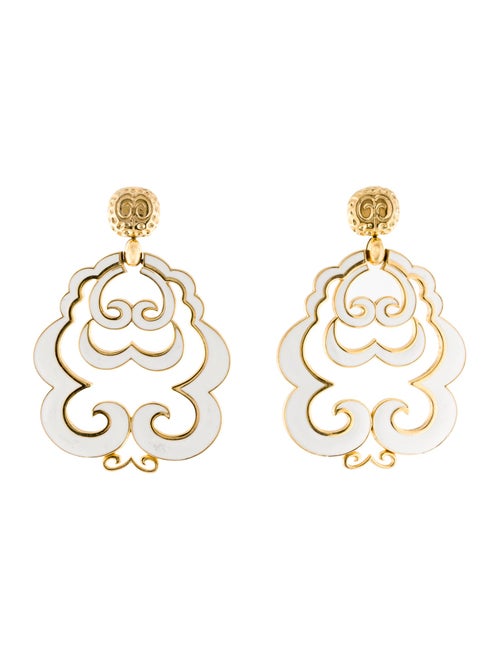 Marianne Lafiteau 'Imperium' Enamel Earrings