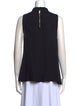 Marc by Marc Jacobs Silk Mock Neck Blouse