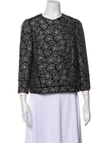 Marc by Jacobs Jackets Silk Floral Print Jacket US 4 | S