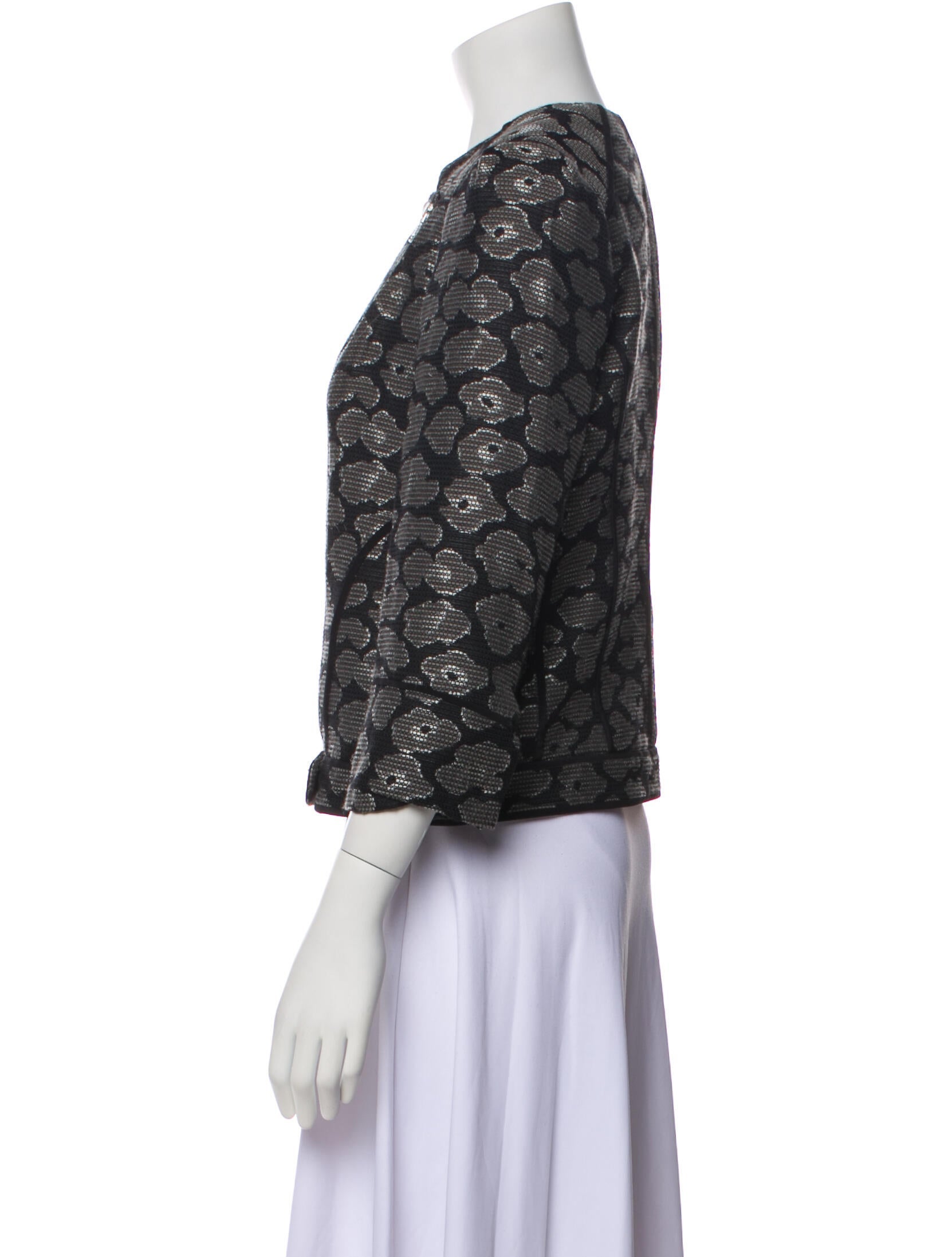 Marc by Marc Jacobs Silk Floral Print Jacket