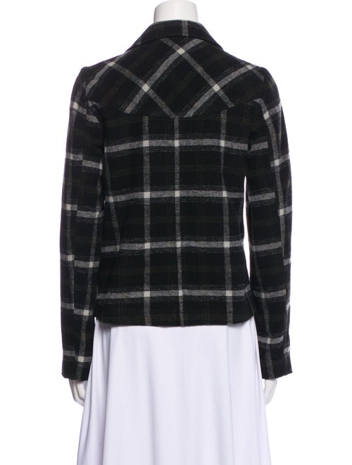 Marc by Marc Jacobs Wool Plaid Print Blazer